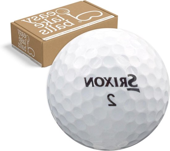 Golfballen Mix - Lakeballs Gebruikte ballen - Golf Spelen - Kwaliteit AAAA/AAA - 50 stuks - Wit