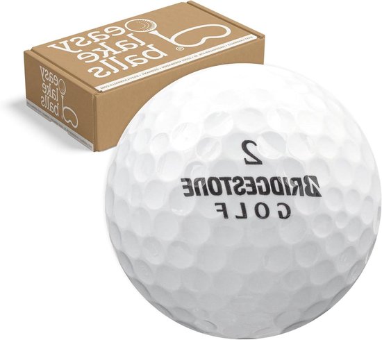 Golfballen Mix - Lakeballs Gebruikte Golfballen - Golfen Oefenen - Premium Mix Kwaliteit - 50 stuks - Wit