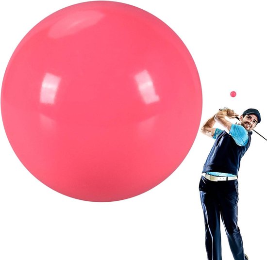 Golfballen - Oefenballen Golf - Golfvaardigheden Verbeteren - Hoge Zichtbaarheid - 6 cm - Roze