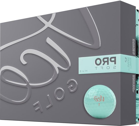 Golfballen - Pro Ballen - Golf Spelen - Extra Dunne Cover - 12 stuks - Blauw Licht