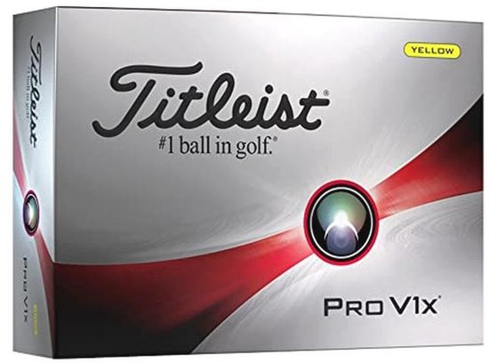 Golfballen Pro V1X, 12 stuks, volwassenen, uniseks, wit van Merkloos