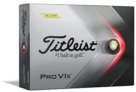 Golfballen Pro V1X - Geel, Volwassenen, Uniseks, Perfect voor Elke Golfer van Merkloos