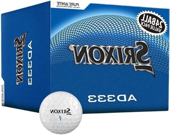 Golfballen Set - Golfballen 24 Stuks - Sporten en Buiten - Zachte Ionomer Constructie - 24 Stuks - Wit