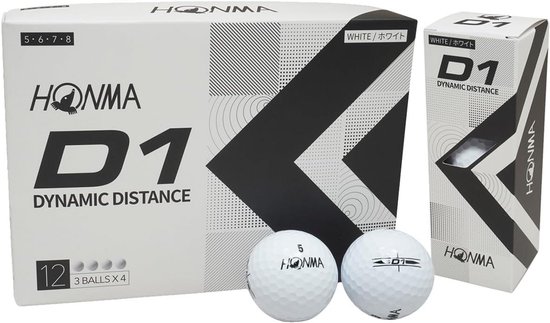 Golfballen Set Hoge Kwaliteit Lange Afstand Wit van Merkloos