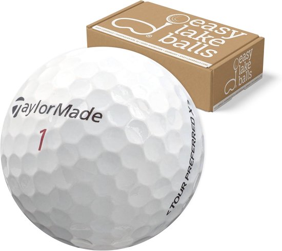Golfballen Set - Lakeballs Tour Kwaliteit - Golfen Wedstrijd - AAA AA Kwaliteit - 50 Stuks - Wit