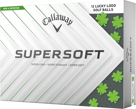Golfballen Set - Sport Ballen - Golf Spelen - 3-delige Constructie - 12 Stuks - Wit