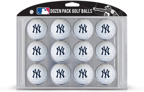 Golfballen Set - Sportballen - Sporten op de green - Team logo print - 12 stuks - Marineblauw