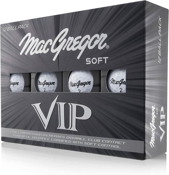Golfballen Set - Zachte Ballen - Langere Slagen - Hoge Zichtbaarheid - 12 Stuks - Wit