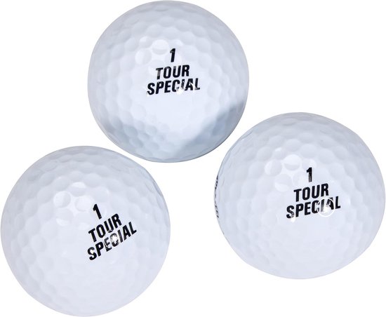 Golfballen - Sportballen - Afstand en controle - Krasbestendige coating - 15 stuks - Wit