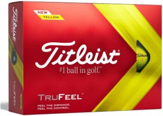 Golfballen - Sportballen - Afstand en controle - Ultrazacht gevoel - 379 kuiltjes - Geel