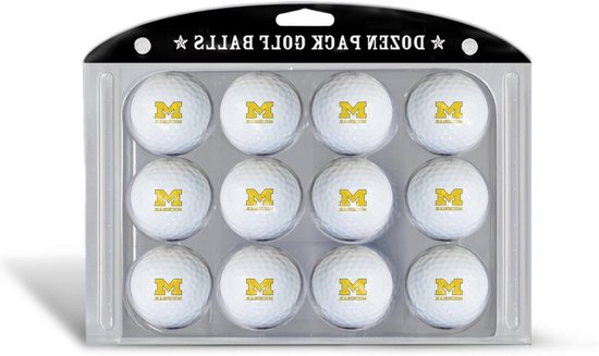 Golfballen - Sportballen Golfaccessoires - Golfen op de baan - Officiële teamkleuren - 12 stuks - Blauw