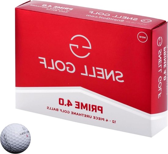 Golfballen - Sportballen - Golfen - 4-delige constructie - 12 stuks - Wit