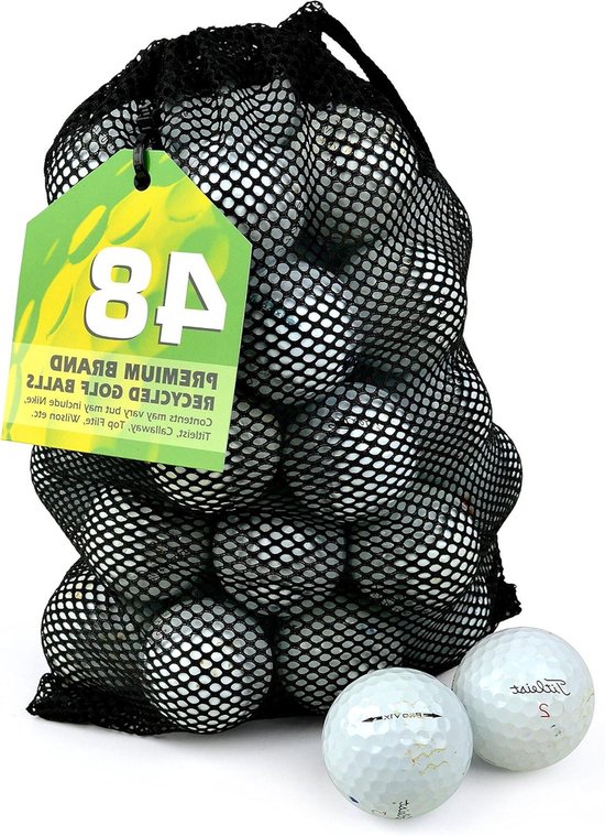 Golfballen - Sportballen - Golfen - Klasse B - 48 stuks - Wit