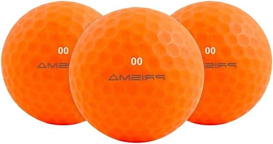 Golfballen - Sportballen - Golfen - Optimaal pad - 12 stuks - Oranje
