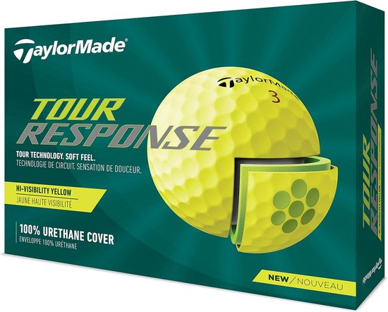 Golfballen - Sportballen - Golfspel Verbeteren - Urethaan Cover - 1 Stuk - Geel