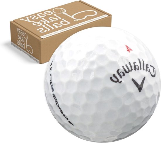Golfballen - Sportballen Lakeballs - Sporten op de baan - 4-delige constructie - 50 stuks - Wit
