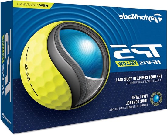 Golfballen - Sportballen - Sporten op de baan - Meerdere lagen constructie - 12 stuks - Geel