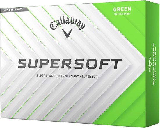 Golfballen - Sportballen - Sporten - Zachte kern - 12 stuks - Groen