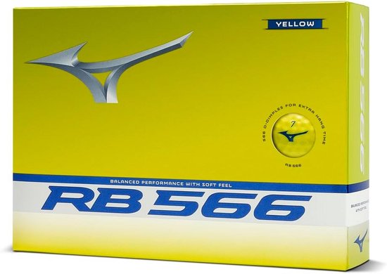 Golfballen - Sportballen - Sportieve Prestaties - Meerlaagse Constructie - 12 Stuks - Geel