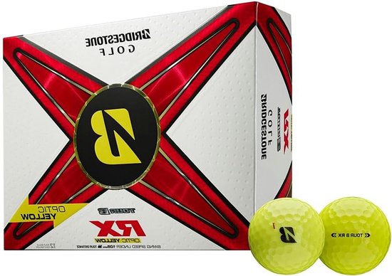 Golfballen - Standaard ballen - Grotere afstand - REACTIV X-systeem - Dozen - Geel