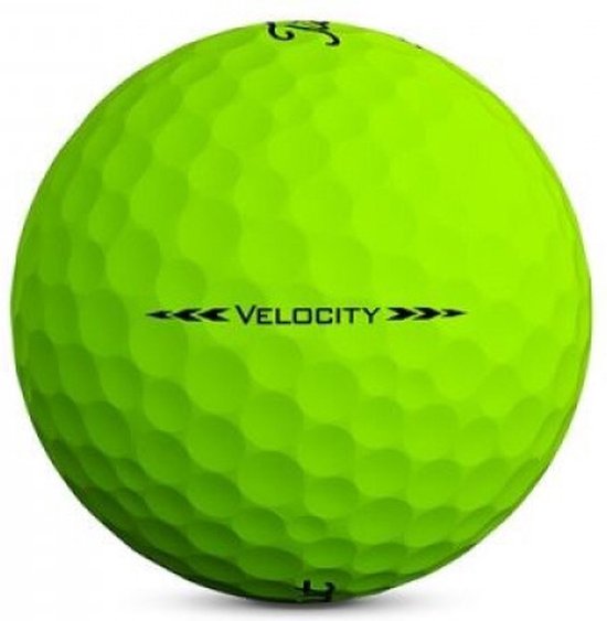 Golfballen Titleist Velocity Mat Groen 2023 van Merkloos