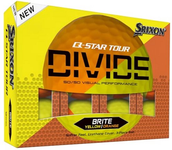 Golfballen Torenkwaliteit - Spel Golfballen - Verbeteren Spel - Verhoogde Zichtbaarheid - 12 Stuks - Geel Oranje