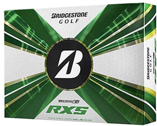 Golfballen Tour B RXS met REACTIV iQ Technologie - Wit van Merkloos
