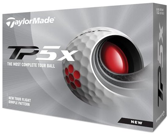 Golfballen - Tour Ballen - Afstand en Spin - Tour Flight Kuiltjes - 12 Stuks - Wit