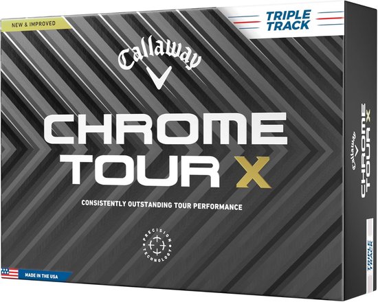 Golfballen - Tour Ballen - Sport Spelen - Vierdelige Constructie - 3 Stuks - Wit