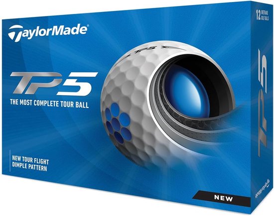 Golfballen - Tour Ballen - Sporten en Spelen - Tour Flight Kuiltjes - 12 Stuks - Wit