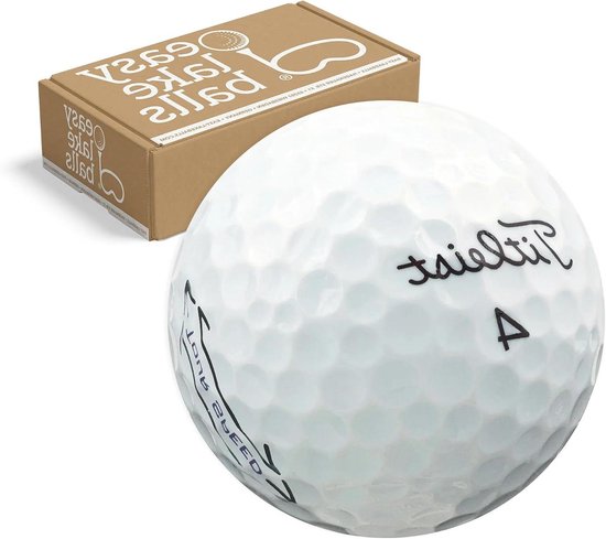 Golfballen Tour Speed - Golfballen Lakeballs - Golfen op de baan - Urethaan coating - 50 stuks - Wit