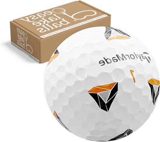 Golfballen - Tourballen Lakeballs - Golfen op de baan - 5-laagse constructie - 25 stuks - Wit