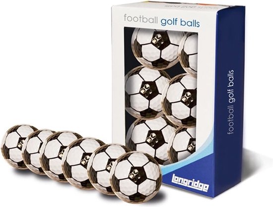 Golfballen voetbal print