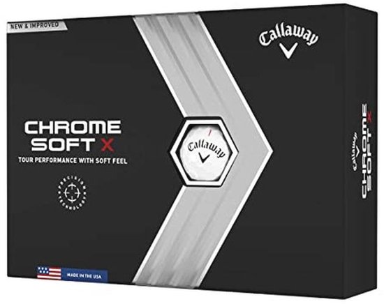 Golfballen voor betere spelers met uitstekende spin en hoge balsnelheden