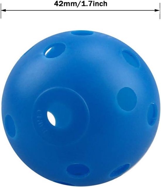 Golfballen - Wit - 42 mm - Kunststof - Voor Schommeloefeningen