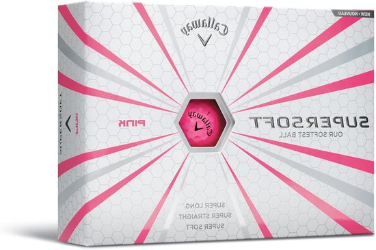 Golfballen - Zachte ballen - Golf Spelen - Extreem Lage Compressie - 12 stuks - Roze