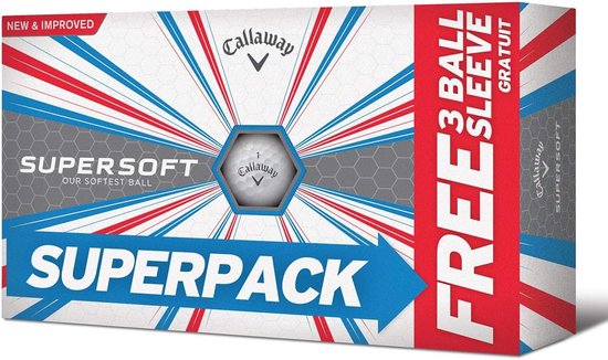 Golfballen - Zachte Ballen - Lange Slagen - Lage Compressie Kern - 12 Stuks - Wit