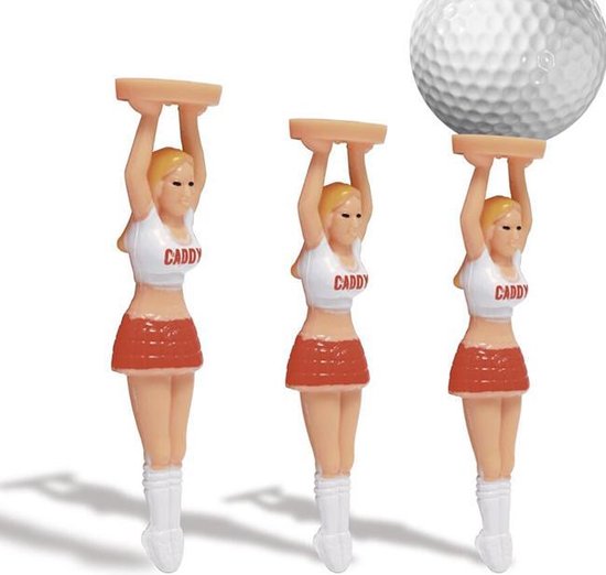 Golfballenhouder Caddy Tees van Merkloos
