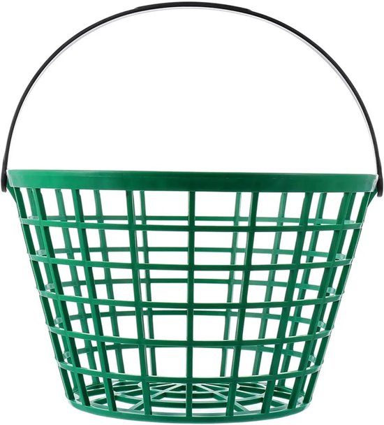 Golfbalmand - Golfballenhouder - Golf Oefenen - Robuuste Kunststof - 1 Kleur - Unisex