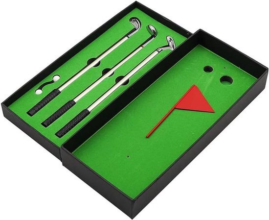 Golfbalpen-Set - Mini Bureau Spellen - Grappige Fidget Golfbalpen - Cadeau voor Volwassenen - Werknemers - Mannen - Baas