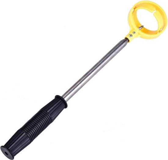 Golfbalretriever - Roestvrij Staal - Draagbaar - Telescopisch - Geel - Kogelantenne .