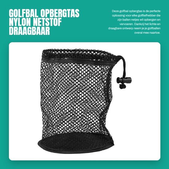 Golfbaltas Draagbaar - Opberghouder - Nylon