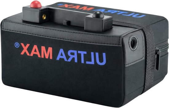 Golfbatterij - Lithiumbatterij - Golfkar Aandrijven - Ingebouwde USB-poort - 168 cm - Zwart