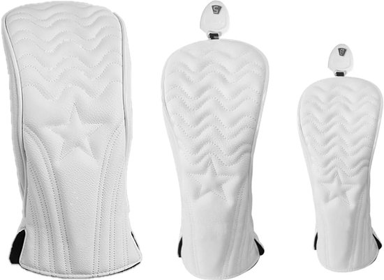 Golfclub hoofd covers, 1/3 Stks Iron Club Covers Zachte PU Golf Putter Headcovers Voor Rechts & Linkshandige Golfer