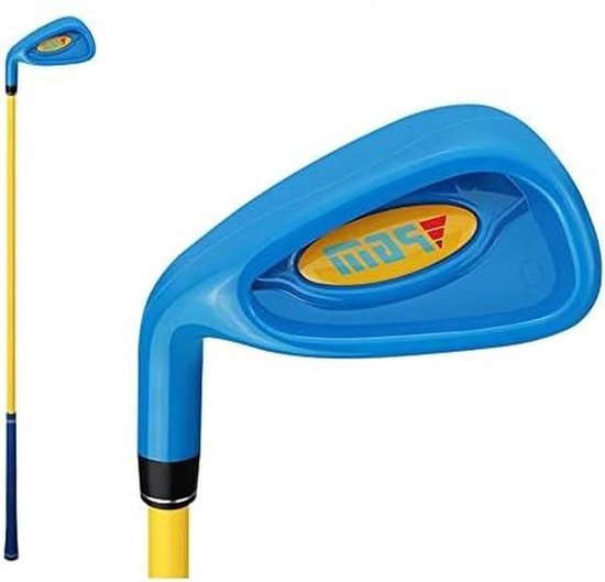 Golfclub IJzer 7 - Golfijzer Junior - Beginnen met Golf - Carbon Shaft Lichtgewicht - 38 graden Loft - Zilver