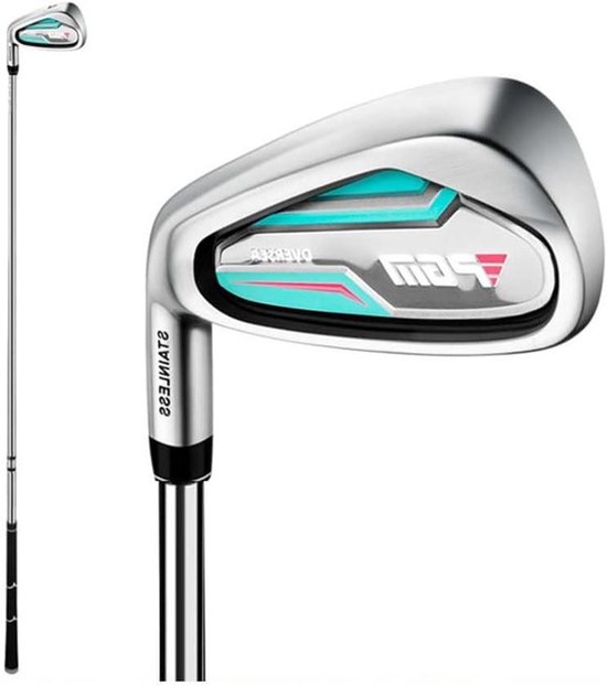 Golfclub IJzer - Golfstok Oefenpaal - Golfvaardigheden Verbeteren - Carbon Schacht Roestvrij Staal - Rechtshandig #5-S - Niet gespecificeerd
