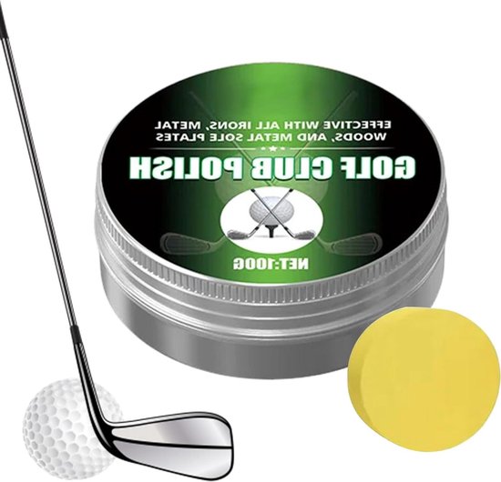 Golfclub Polijstset - Club Reiniger - Club Onderhoud - Krasbestendig Middel - 100 g - Niet gespecificeerd