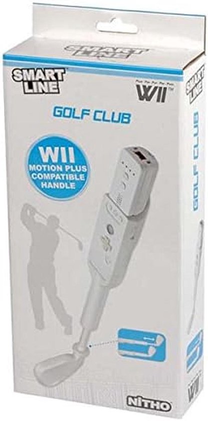 Golfclub Wii - Wii Golf Accessoire - Sport Simulatie - Ergonomisch Ontwerp - 100 g - Zwart