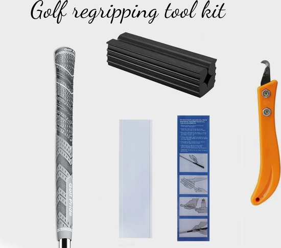Golffmaniac - Golf regripping tool kit - grips - golf accessoire van Golffmaniac