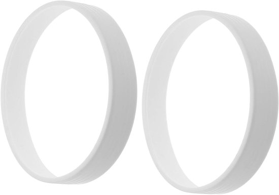 Golfgat Bekerring - Golf Putting Cup Ring - Golf Oefenen - Nauwkeurige Positionering - 10.50x10.50x2.00CM - Wit